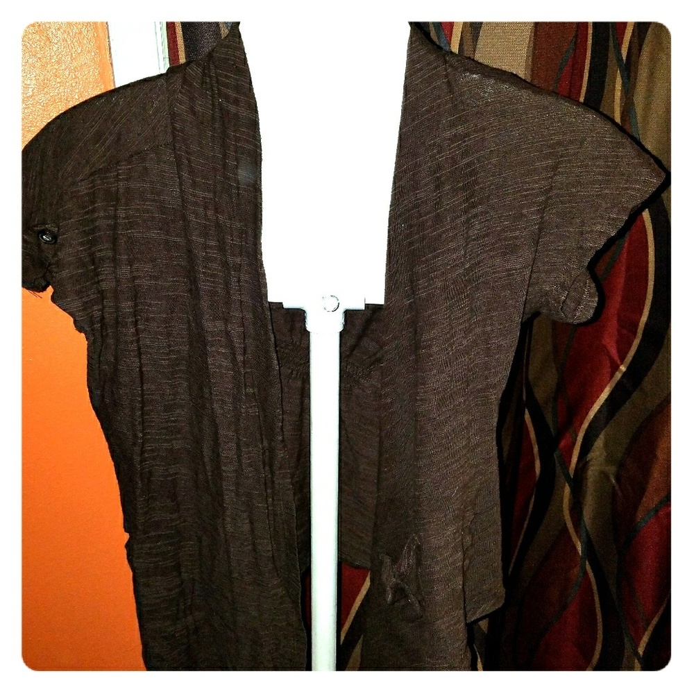 Brown Cardigan size small